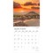Magic Places | 2026 12 x 24 Inch (Hanging) Monthly Square Wall Calendar | Foil Stamped Cover
